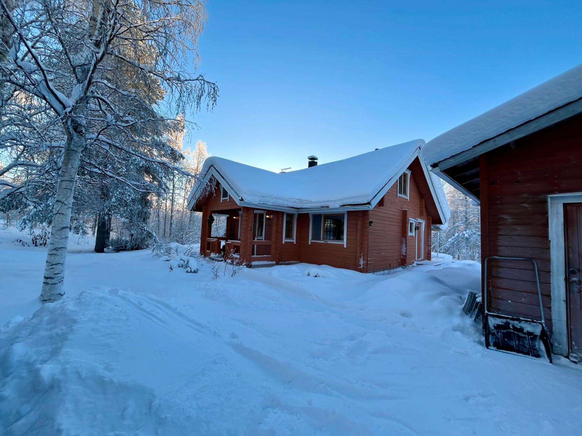 Log Cottages In 10 Min From Santa Claus Village-Sauna&Freeparking Рованиеми Экстерьер фото